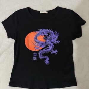 Spiritual Gangster Black Baby Tee